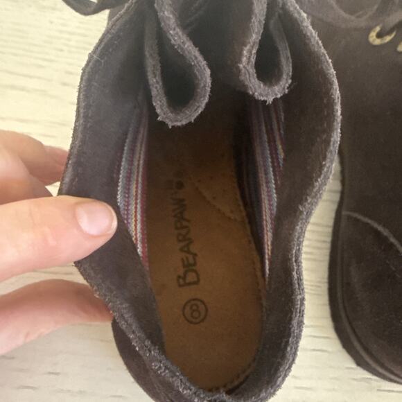 Women's Bearpaw Skye Chukka Boots in Black Size 8 - Picture 7 of 7